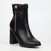 MIss Black Shania 3 Ankle Boot - Black footwear Miss Black