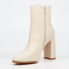 Miss Black Shania 3 Ankle Boot - Bone footwear Miss Black
