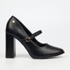Miss Black Shania 4 Court - Black footwear Miss Black