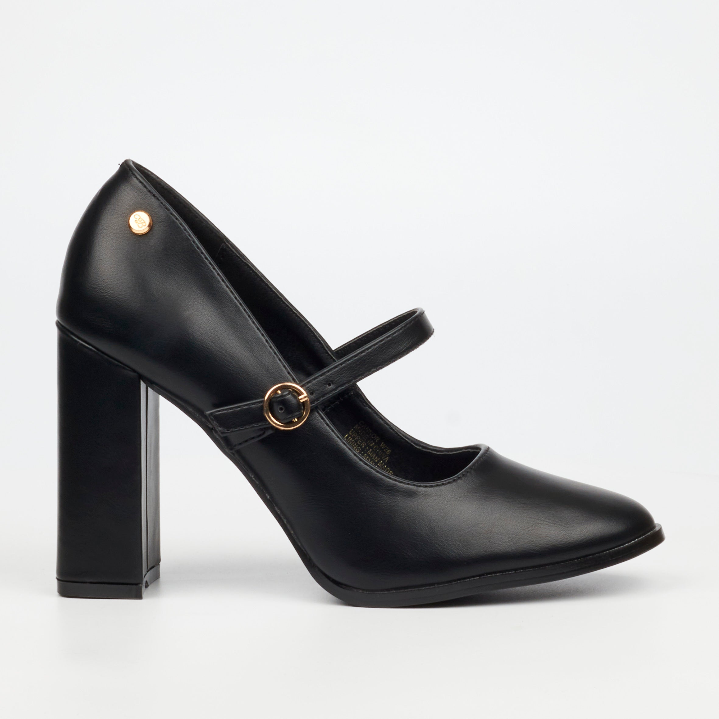 Miss Black Shania 4 Court - Black footwear Miss Black