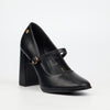 Miss Black Shania 4 Court - Black footwear Miss Black