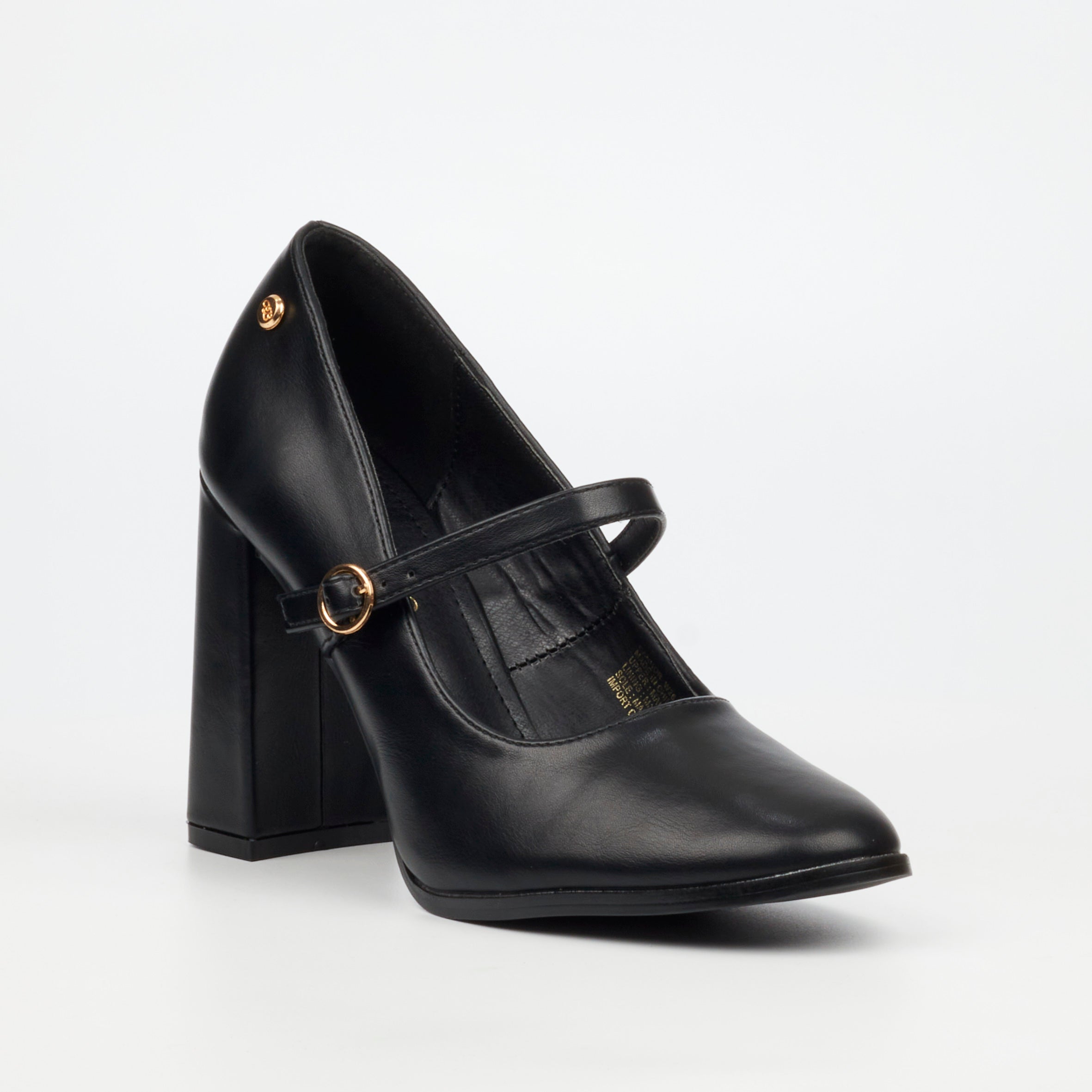 Miss Black Shania 4 Court - Black footwear Miss Black