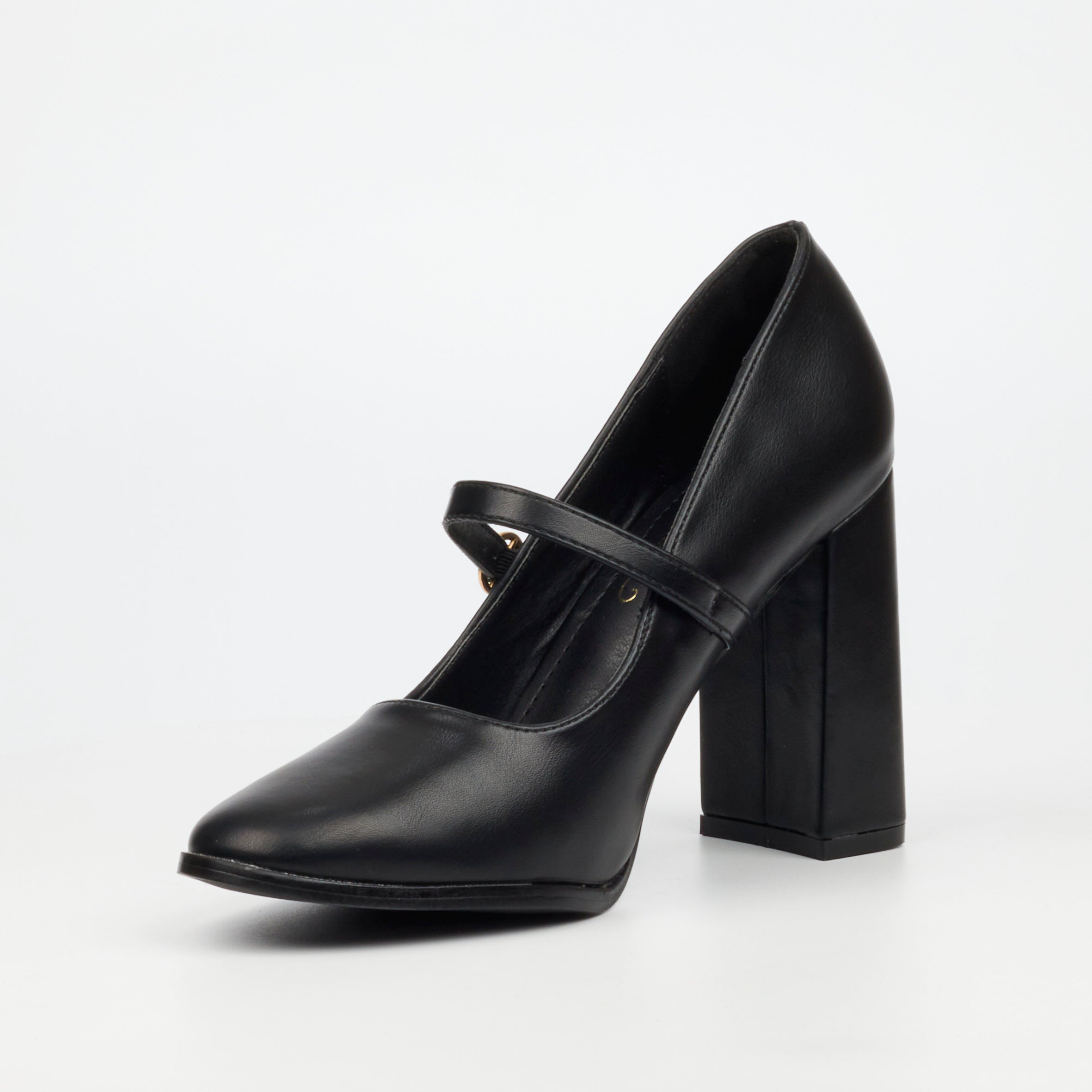 Miss Black Shania 4 Court - Black footwear Miss Black