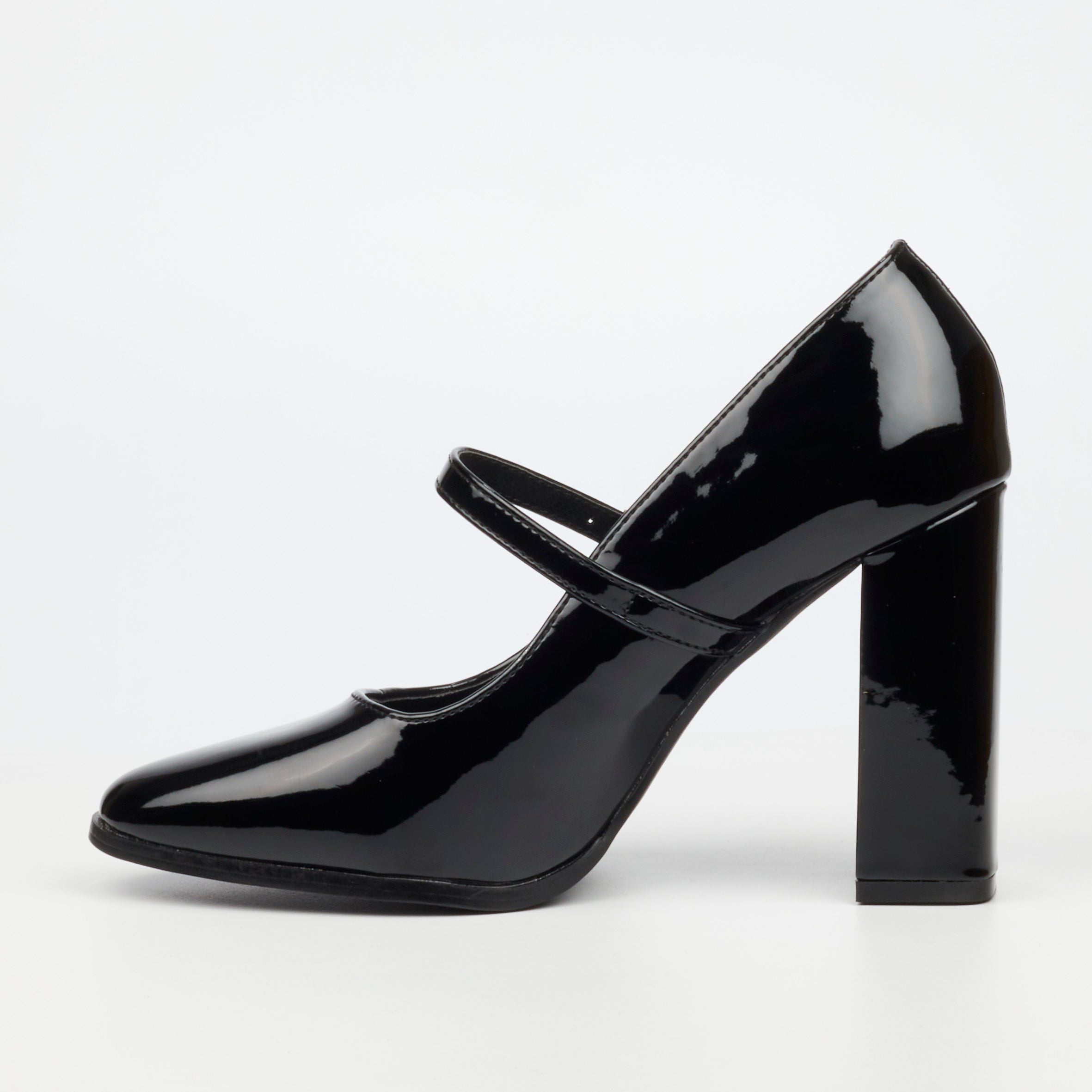Miss Black Shania 6 Court - Black footwear Miss Black
