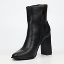 Miss Black Shania 7 Ankle Boot - Black