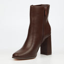Miss Black Shania 7 Ankle Boot - Chocolate