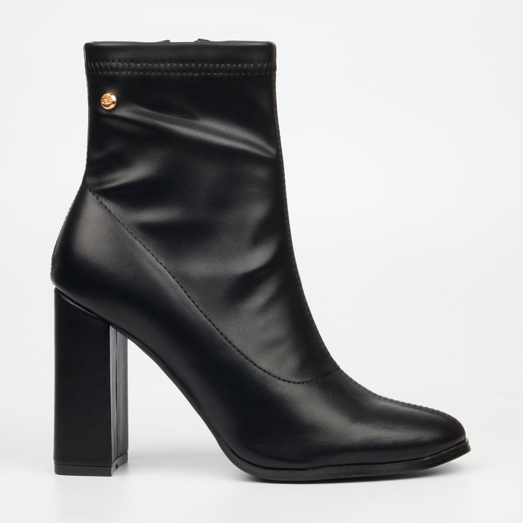 Miss Black Shania 9 Ankle Boot - Black footwear Miss Black