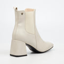 Butterfly Feet Shardae 1 Ankle Boot - Ivory footwear Butterfly Feet