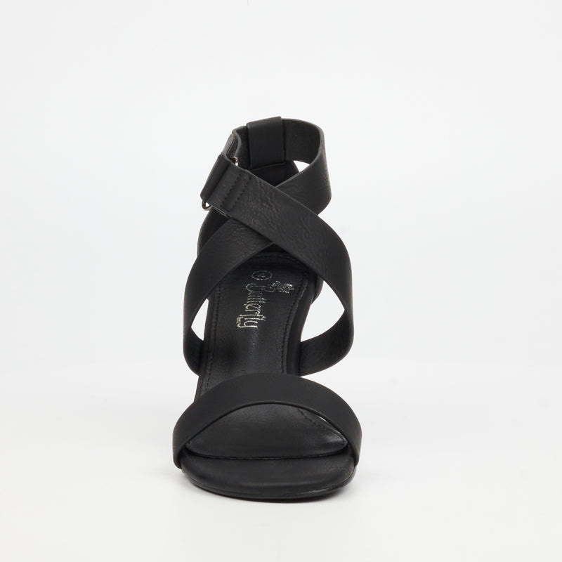 Butterfly Feet Sheila 2 Heel - Black