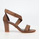 Butterfly Feet Sheila 2 Heel - Chocolate footwear Butterfly Feet