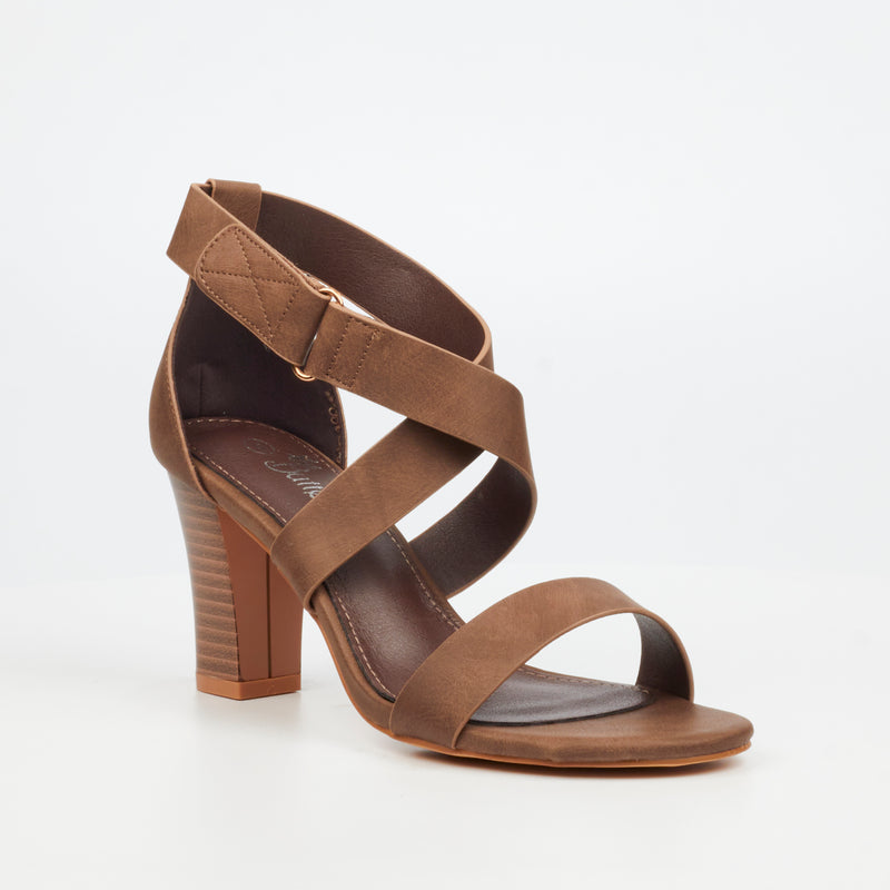 Butterfly Feet Sheila 2 Heel - Chocolate
