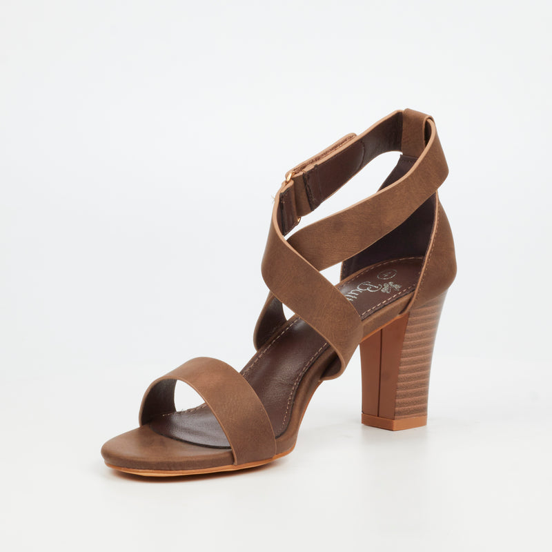 Butterfly Feet Sheila 2 Heel - Chocolate