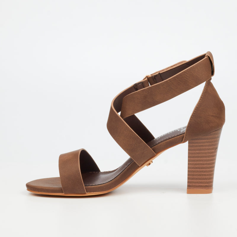 Butterfly Feet Sheila 2 Heel - Chocolate