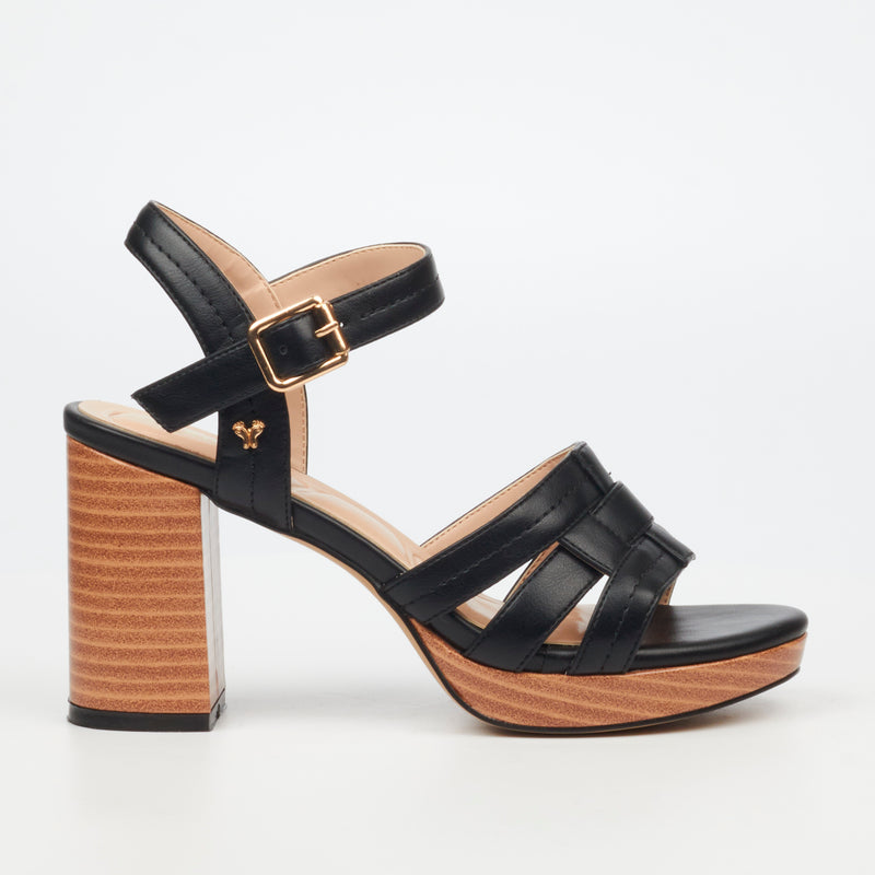 Butterfly Feet Shinae 1 Heel - Black