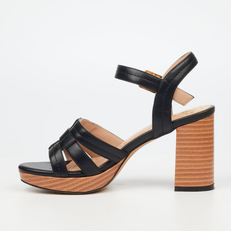 Butterfly Feet Shinae 1 Heel - Black