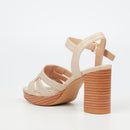 Butterfly Feet Shinae 1 Heel - Bone footwear Butterfly Feet