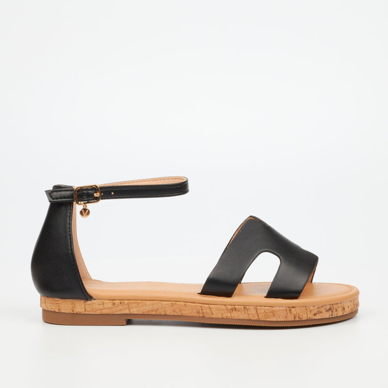 Viabeach Shiraz 1 Sandal - Black footwear Viabeach   