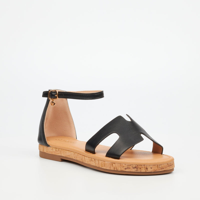 Viabeach Shiraz 1 Sandal - Black footwear Viabeach   