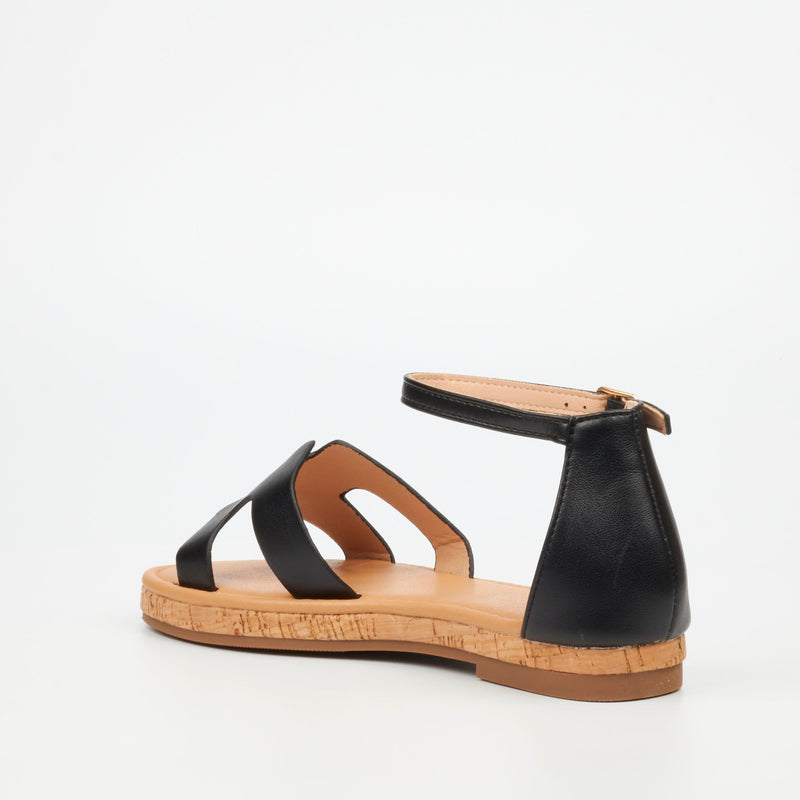 Viabeach Shiraz 1 Sandal - Black footwear Viabeach   