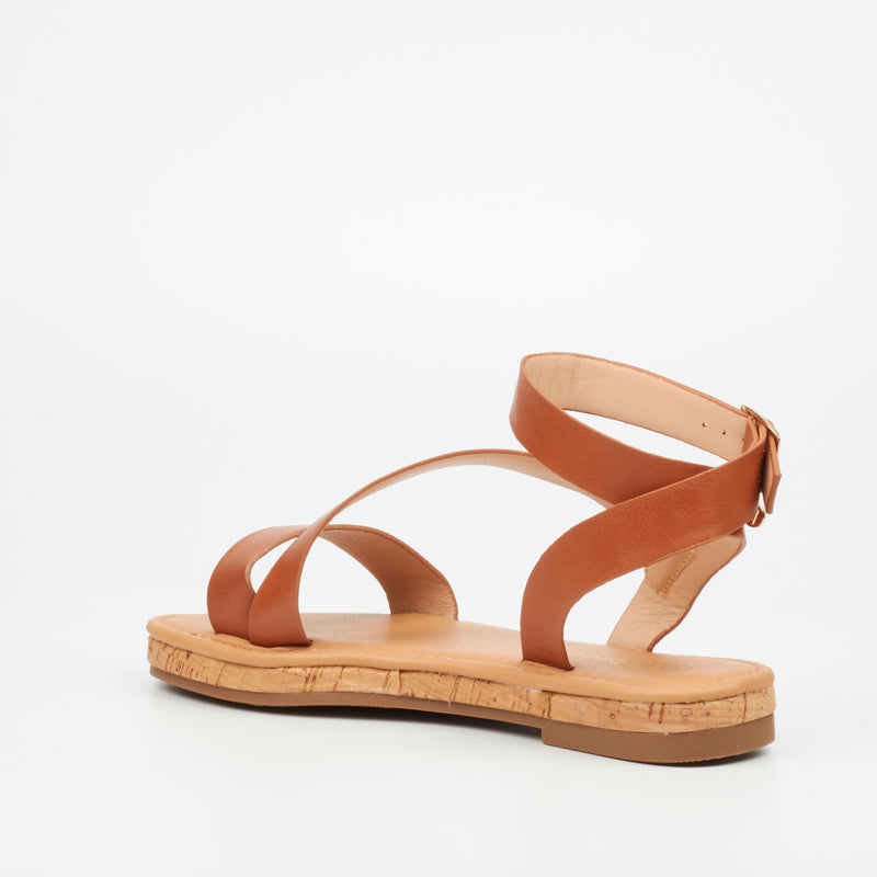 Viabeach Shiraz 3 Sandal - Tan footwear Viabeach   