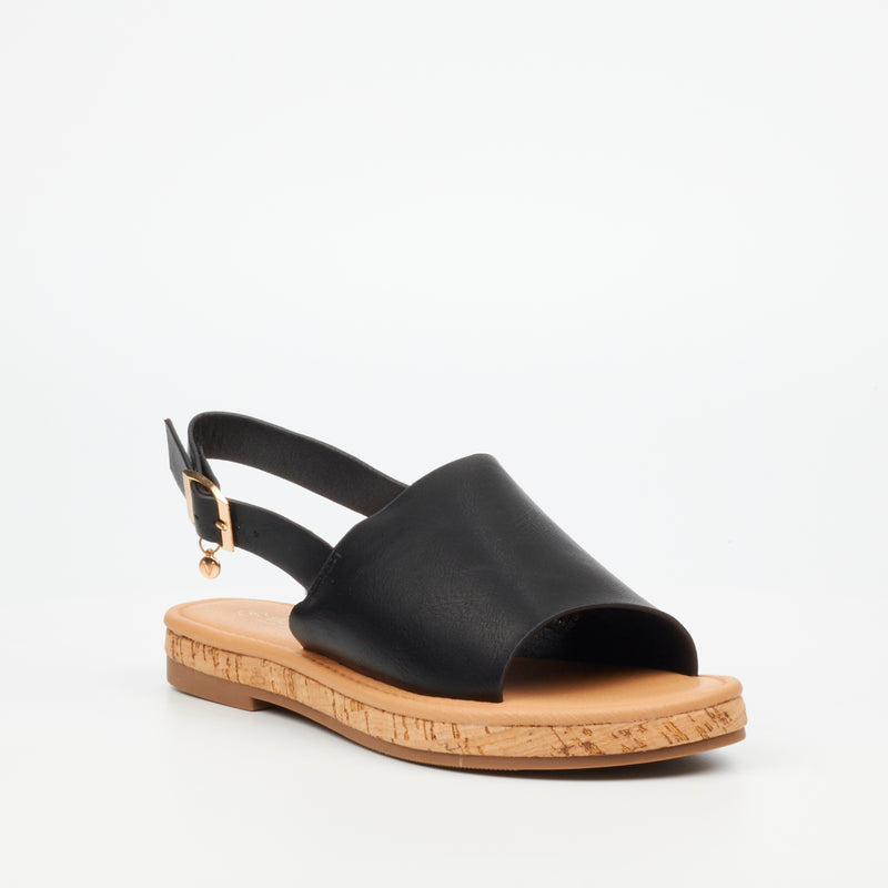 Viabeach Shiraz 5 Sandal - Black footwear Viabeach   