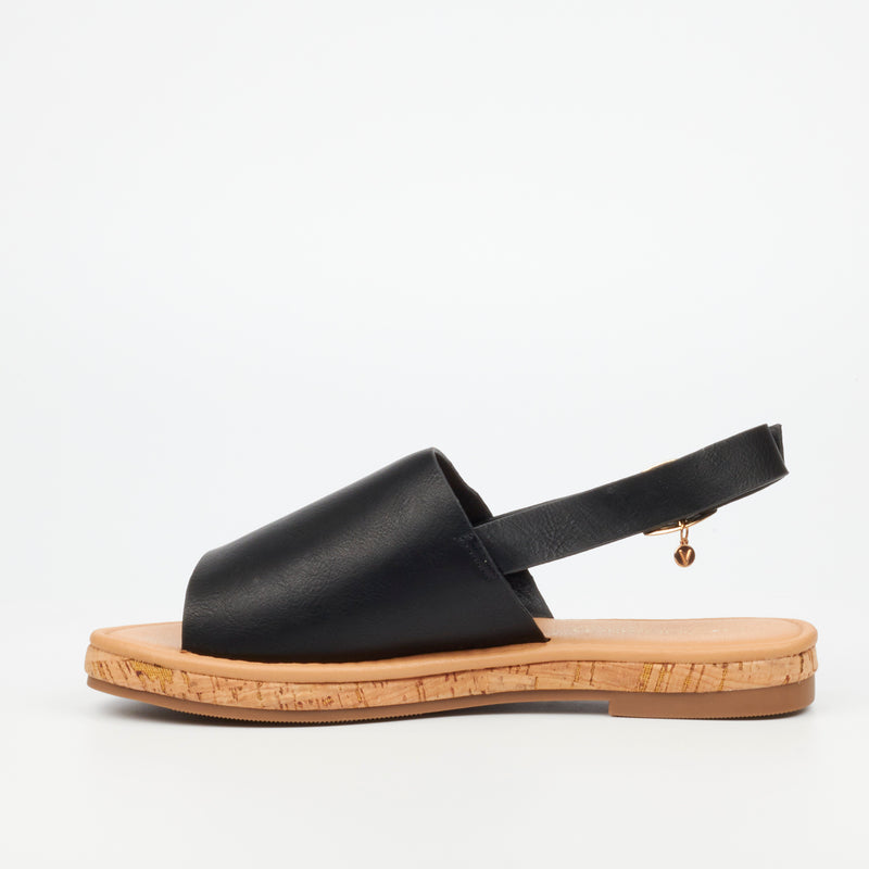 Viabeach Shiraz 5 Sandal - Black footwear Viabeach   