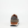 Mazerata Silvio 1 Faux Wax / Faux Nubuck Sneaker - Grey footwear Mazerata