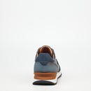Mazerata Silvio 1 Faux Wax / Faux Nubuck Sneaker - Navy footwear Mazerata