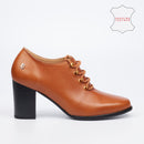 Nicci Tyler Sinclair 1 Handcrafted Leather Ankle Boot - Tan footwear Nicci Tyler