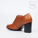 Nicci Tyler Sinclair 1 Handcrafted Leather Ankle Boot - Tan footwear Nicci Tyler