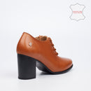 Nicci Tyler Sinclair 1 Handcrafted Leather Ankle Boot - Tan footwear Nicci Tyler