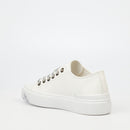 Miss Black Skate 1 Sneaker - White footwear Miss Black