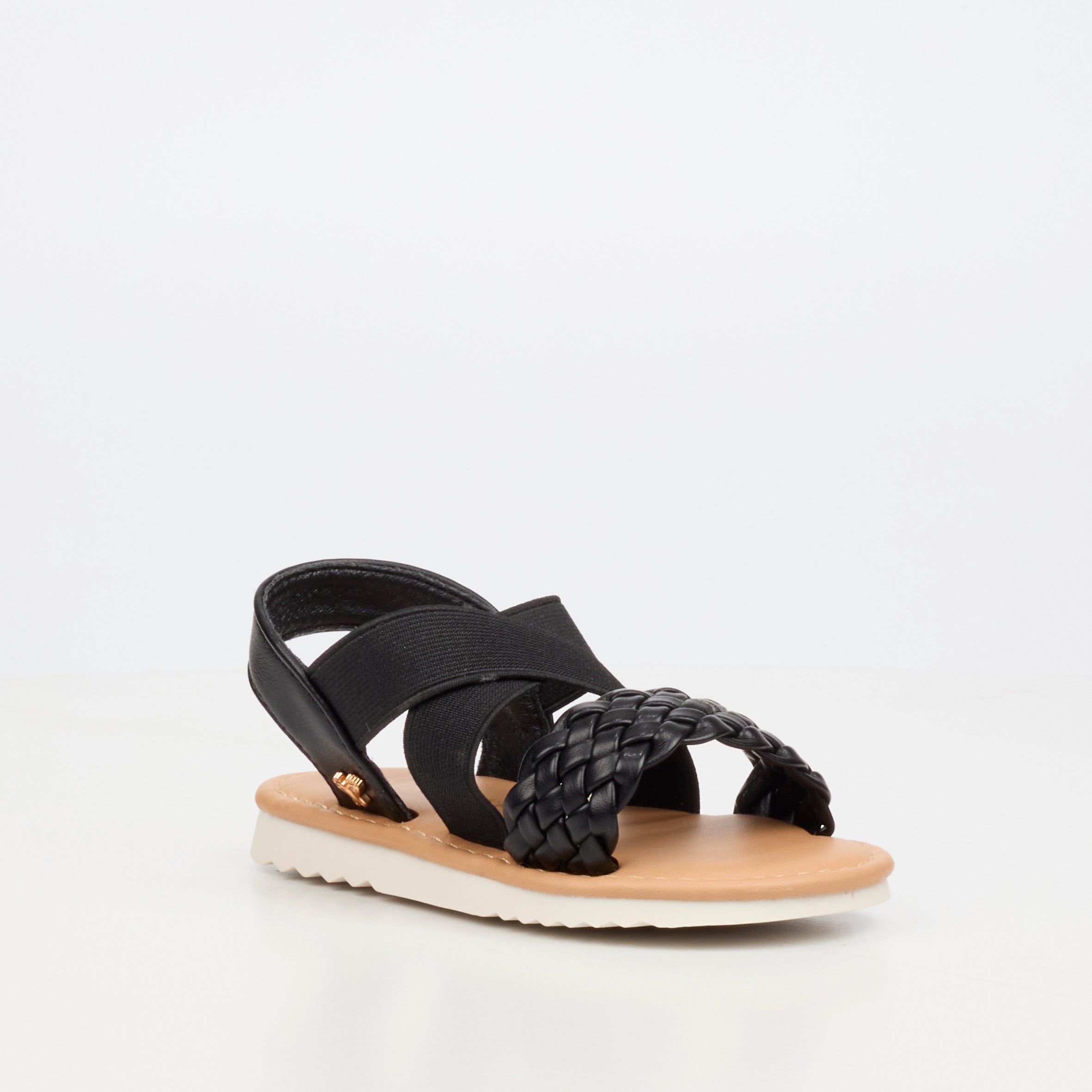 Flutterby Skylie 1 Sandal - Black (Infants)