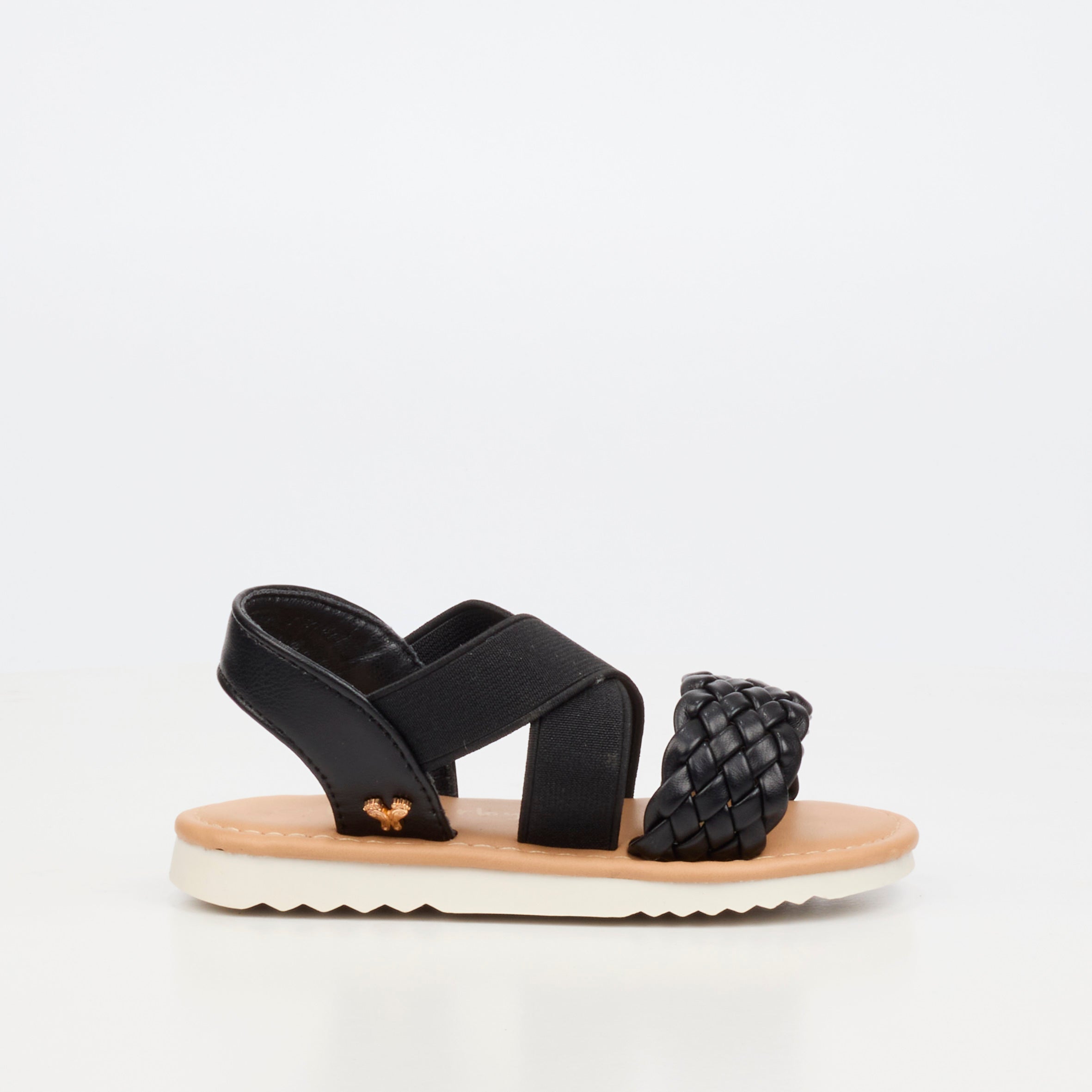 Flutterby Skylie 1 Sandal - Black (Infants)