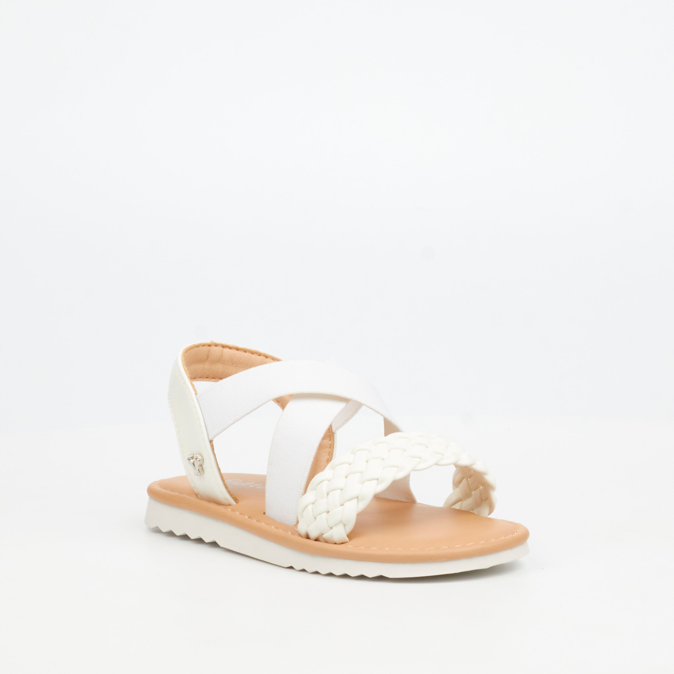 Flutterby Skylie 1 Sandal - White (Infants)