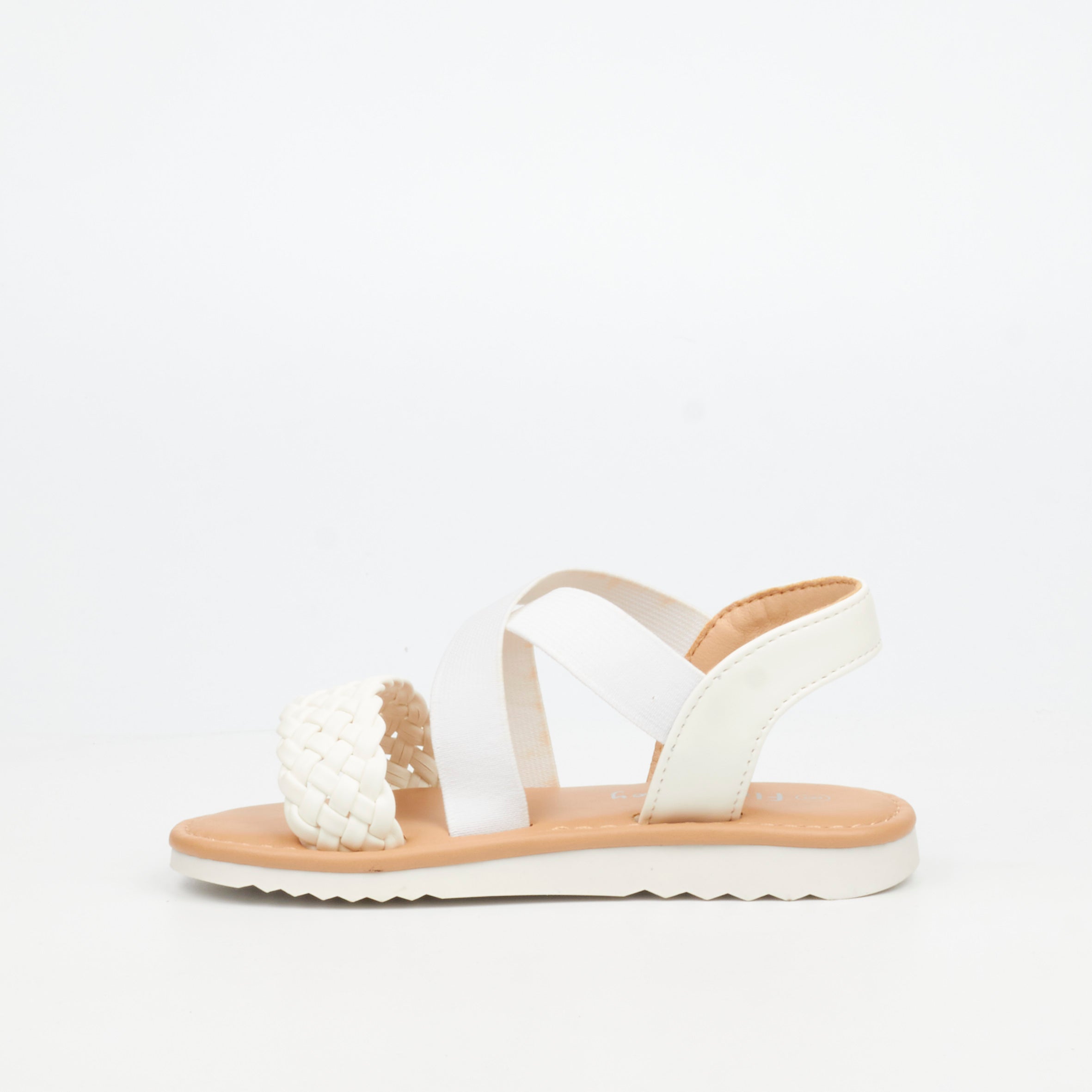 Flutterby Skylie 1 Sandal - White (Infants)