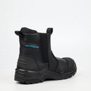 Grittgear Slate S1P Genuine Leather Safety Boot - Black safety Grittgear