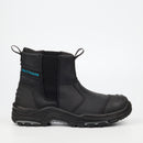 Grittgear Slate S3 Crazy Horse Leather Safety Boot - Black safety Grittgear