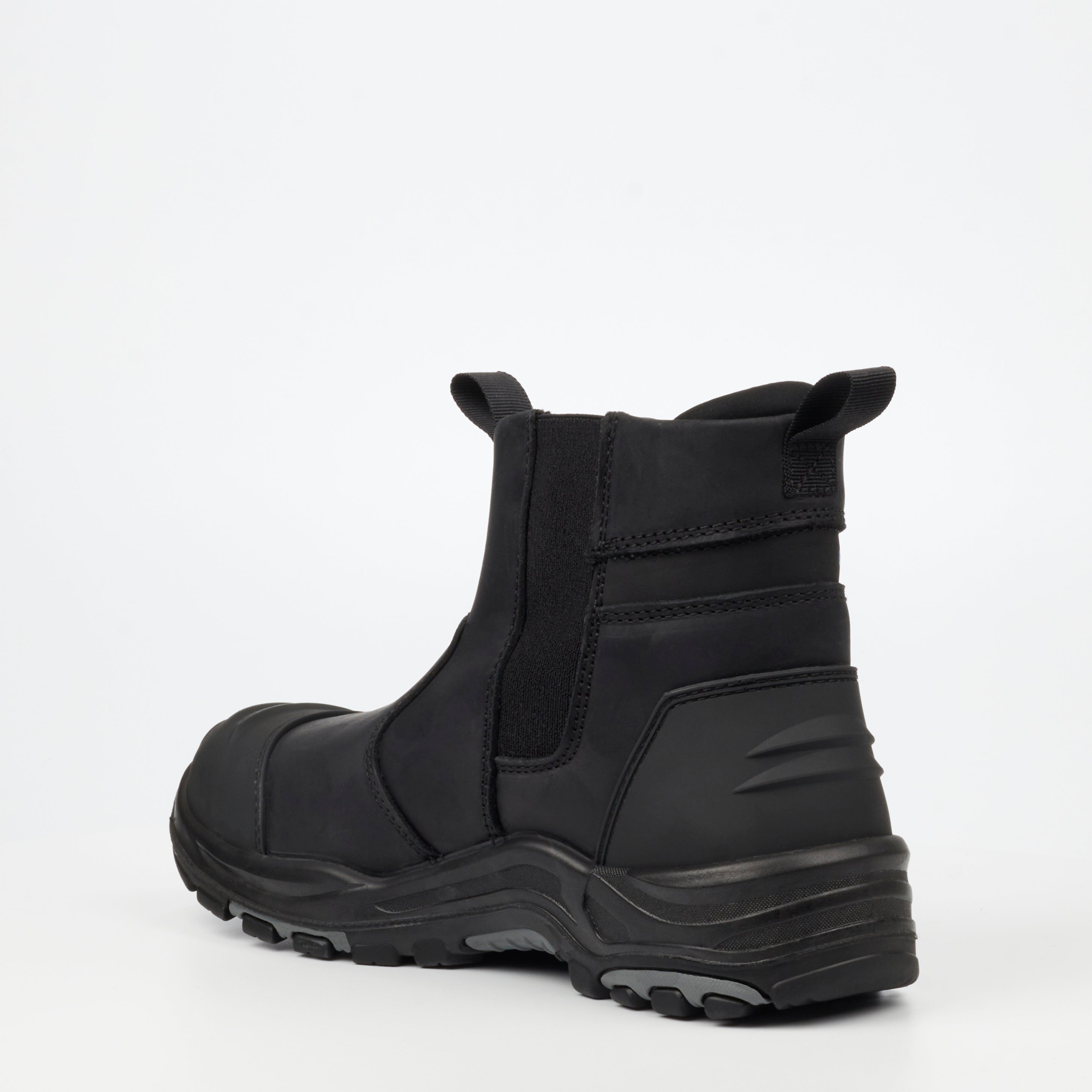 Grittgear Slate S3 Crazy Horse Leather Safety Boot - Black safety Grittgear