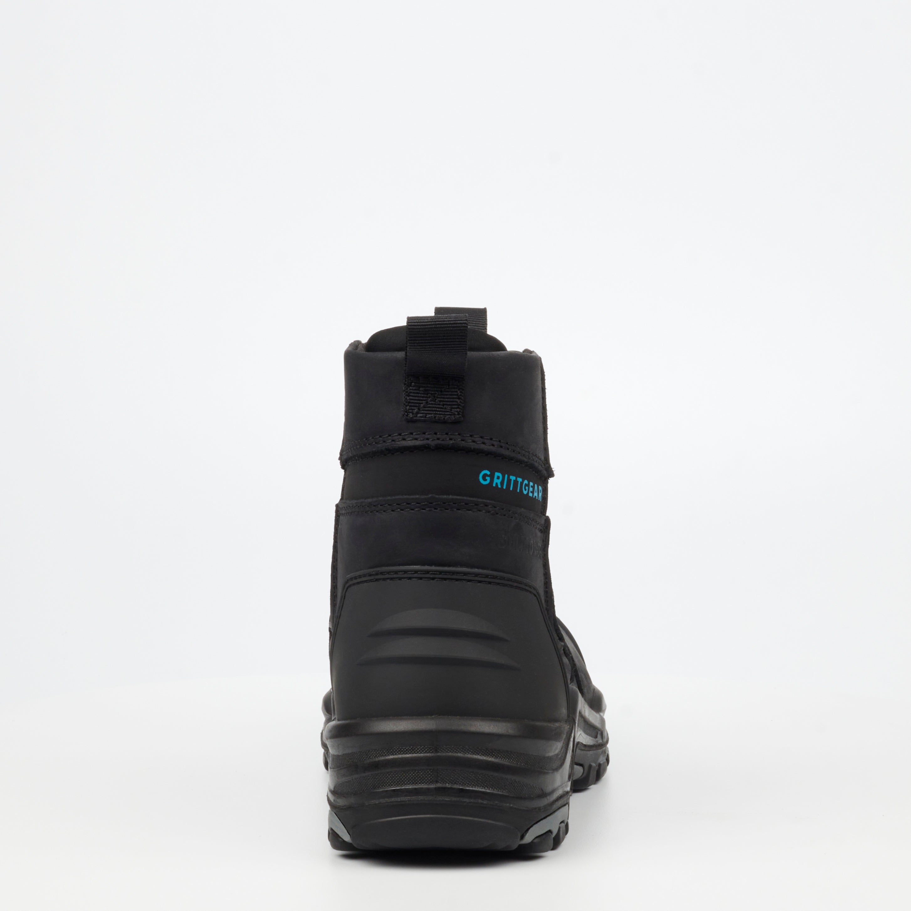 Grittgear Slate S3 Crazy Horse Leather Safety Boot - Black safety Grittgear