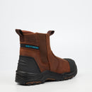 Grittgear Slate S3 Crazy Horse Leather Safety Boot - Chocolate safety Grittgear
