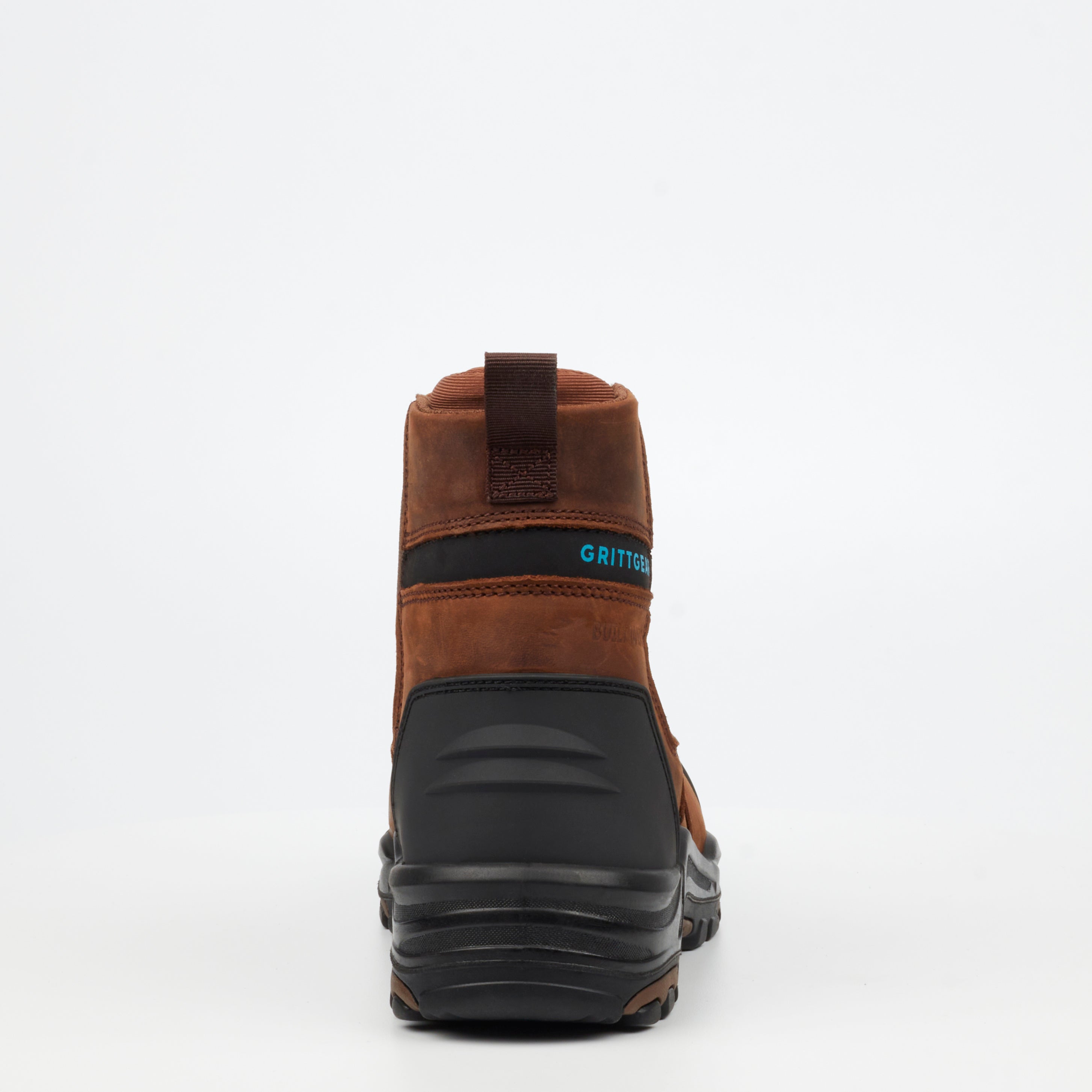 Grittgear Slate S3 Crazy Horse Leather Safety Boot - Chocolate safety Grittgear
