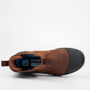 Grittgear Slate S3 Crazy Horse Leather Safety Boot - Chocolate safety Grittgear