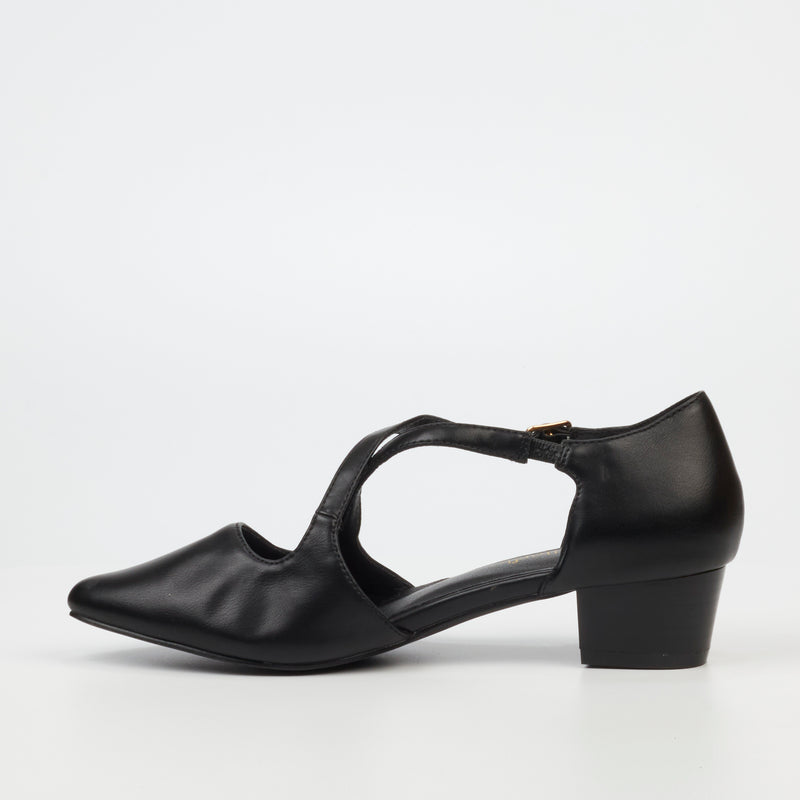 Butterfly Feet Sling 11 Heel - Black footwear Butterfly Feet