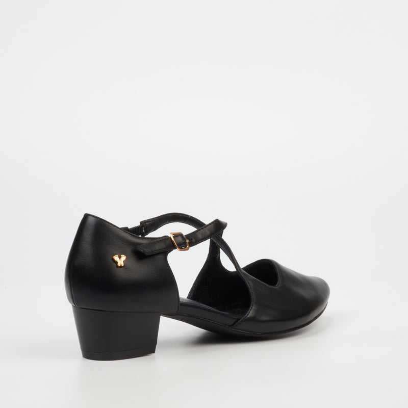 Butterfly Feet Sling 11 Heel - Black footwear Butterfly Feet