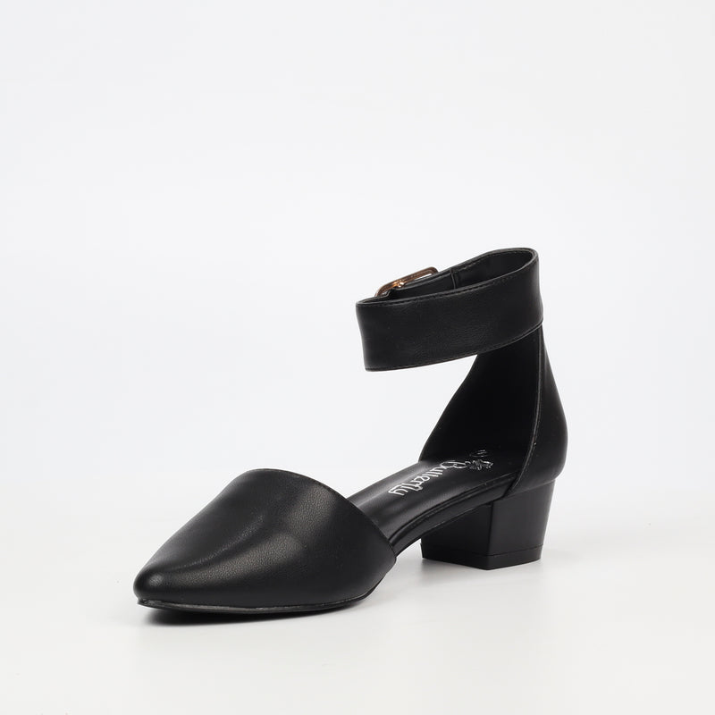 Butterfly Feet Sling 7 Heel - Black footwear Butterfly Feet   