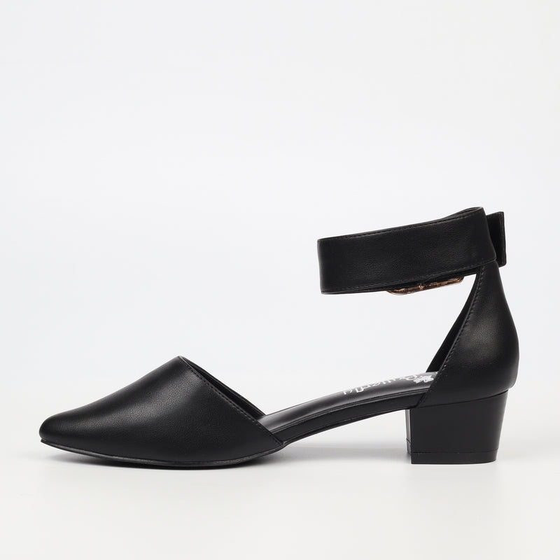 Butterfly Feet Sling 7 Heel - Black footwear Butterfly Feet   