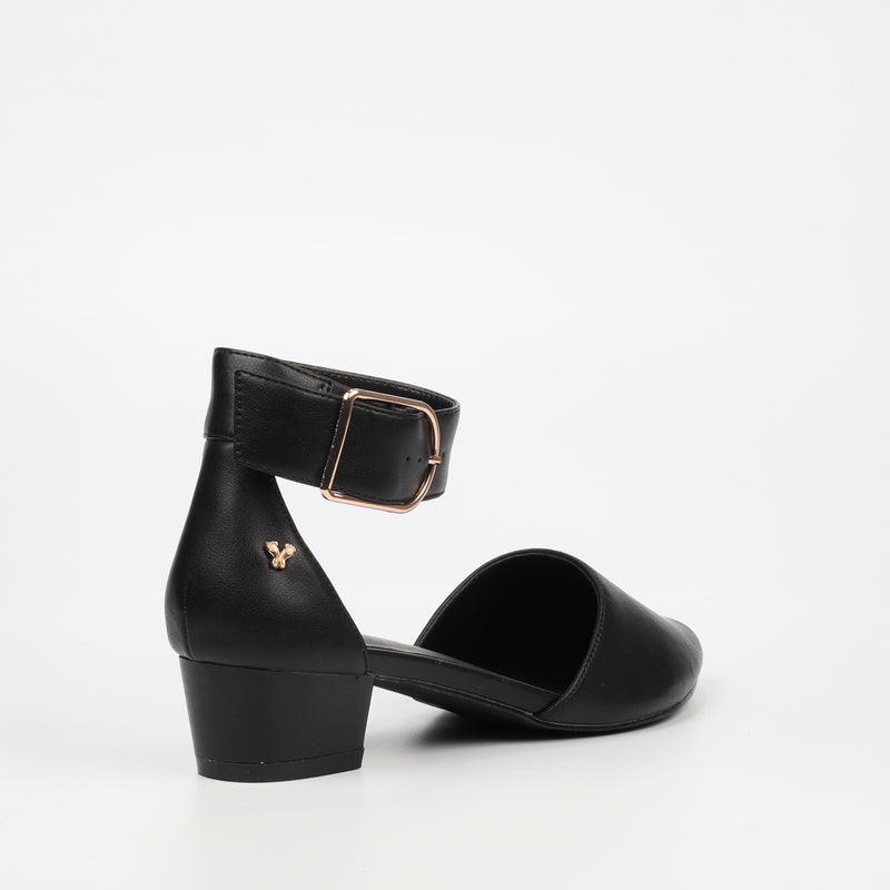 Butterfly Feet Sling 7 Heel - Black footwear Butterfly Feet   