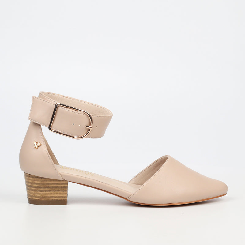 Butterfly Feet Sling 7 Heel - Nude footwear Butterfly Feet   