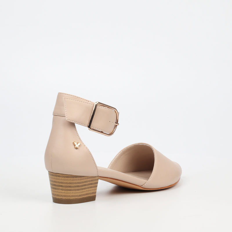 Butterfly Feet Sling 7 Heel - Nude footwear Butterfly Feet   